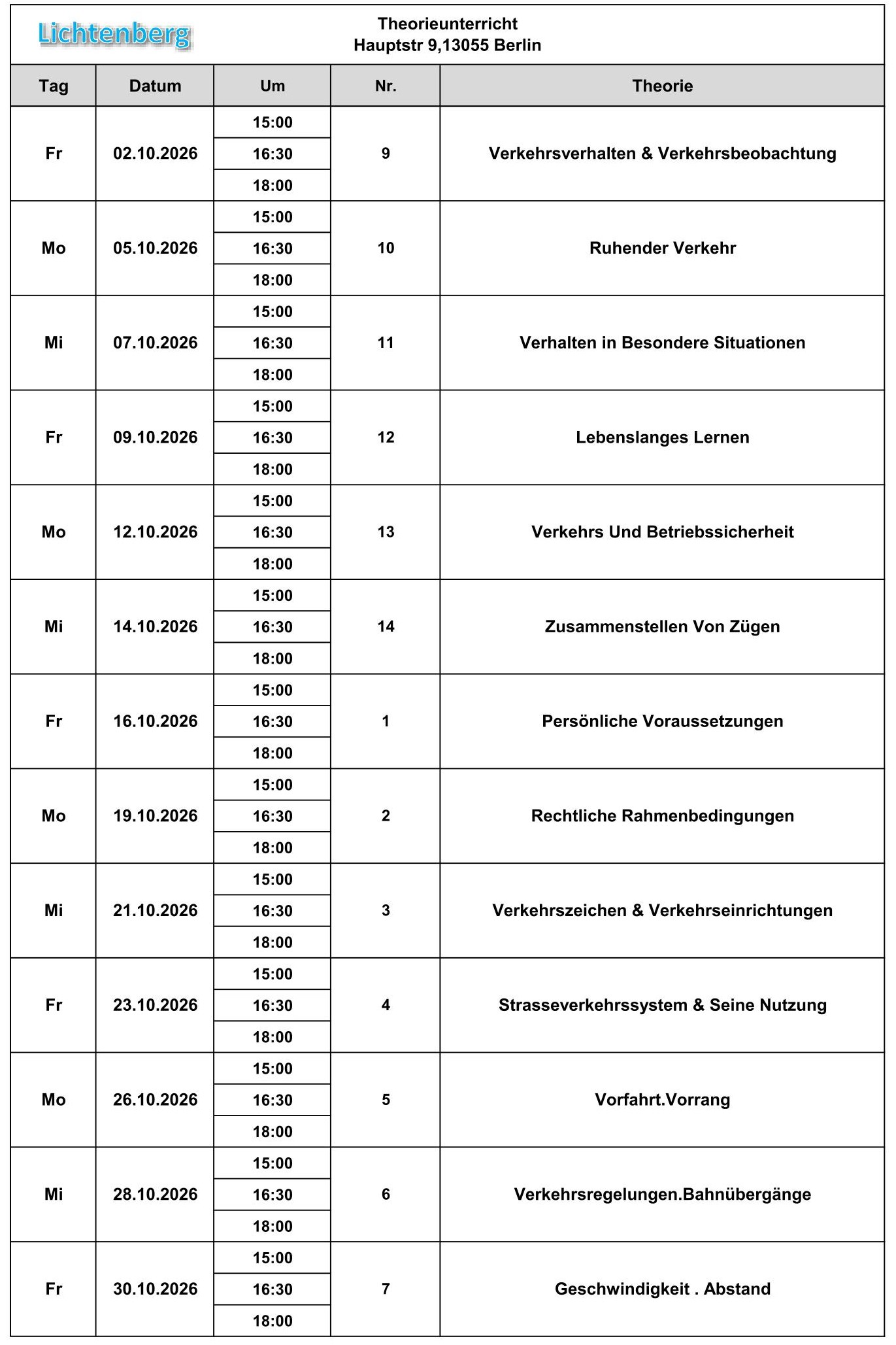Lichte De-1
